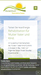 Mobile Screenshot of klinik-sonnenschein-zwiesel.de